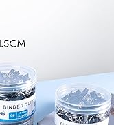 864 PCS 15mm Mini Binder Clips