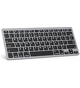 OMOTON Bluetooth Keyboard Compatible with iPad A16 11th 10th Generation, iPad 10.2 (9th/8th/7th),...