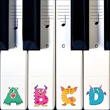 Piano stickers
