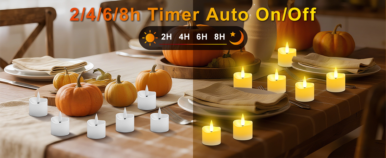 Timer Tea Light