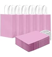 qiqee 24PCS Small Gift Bag with Handles Bulk 8.3