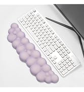 Ergonomic Cloud Wrist Rest for Computer Keyboard - Soft Memory Foam Keyboard Wrist Rest with Non-...