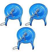 3 Pack Toilet Flapper Replacement by Hibbent, Compatible with Gerber 99-788, 3 Inch Flapper Repla...