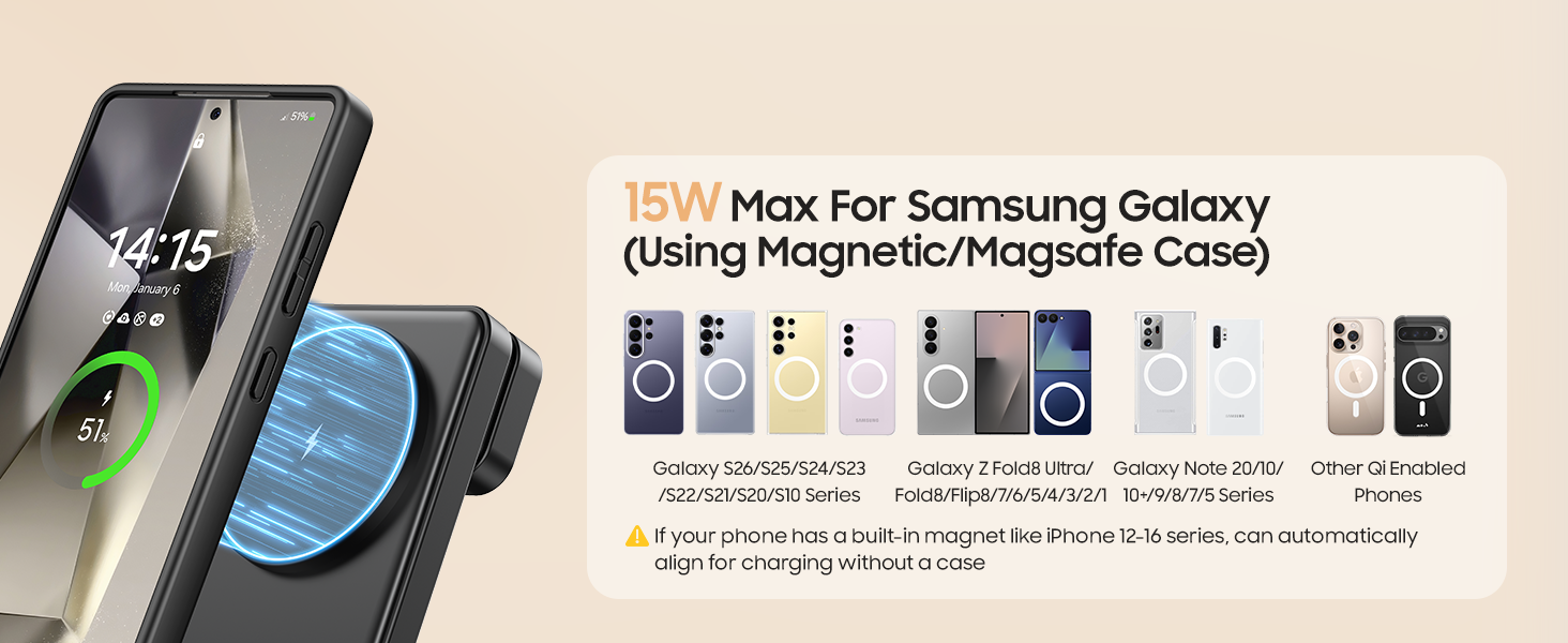 3 in 1 magnetic wireless charger