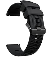 Compatible with Casio MDV106-1AV / MTP-VD01 Watch Bands, 22mm Soft Silicone Quickly Release Repla...