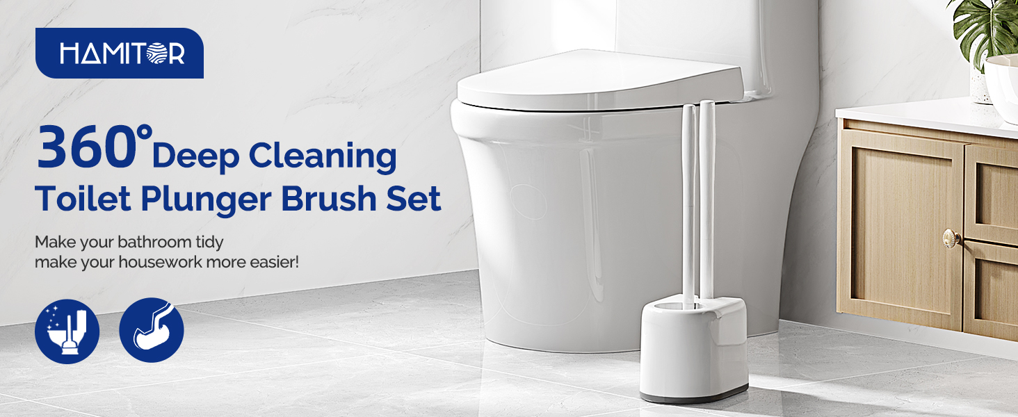toielt plunger and brush set