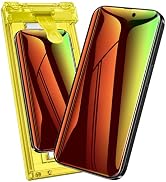 Fotbor Compatible for iPhone 16 Pro Max Privacy Screen Protector, Colorful Gradient Anti-Blue Lig...