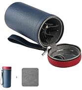 MIVLXLX 3 slots eyeglass case Leather sunglasses storage box, suitable for both men and women, Gl...