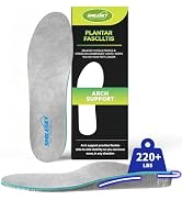 Advanced 3D-Printed Orthotic Insoles for Men & Women – Plantar Fasciitis Relief, Heavy Duty Arch ...