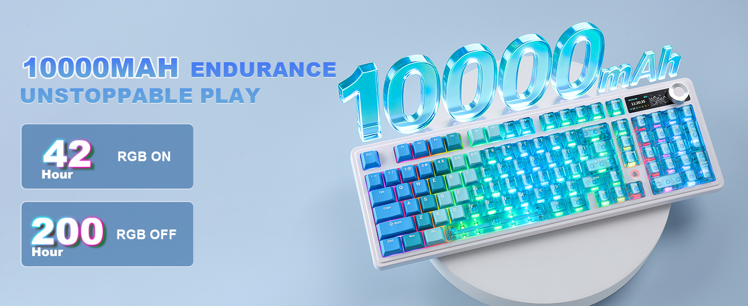 AK980 V2 Pro Wireless Mechanical Keyboard