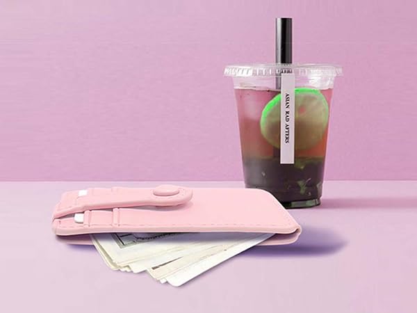 Card Holder For Phone Case Stick On Wallet For Iphone Case