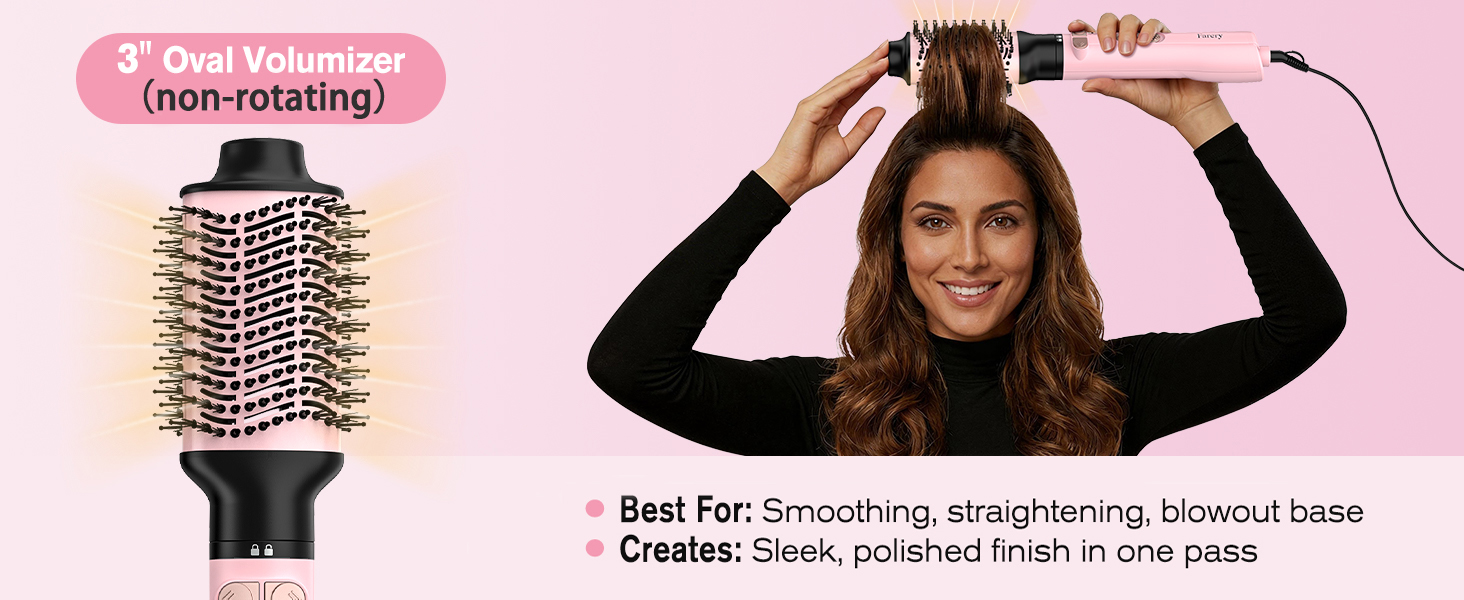 rotating blow dryer brush