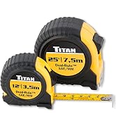 Titan Tools - Tape Measure Set 2-Pc Dual-Rule St (10903)