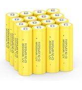 Fuspower AA Rechargeable Batteries Double AA 1000mah 1.2v Nicd Rechargeable Solar Light Batteries...