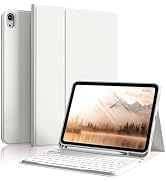 SZPSGC for iPad (A16) 11th/10th Generation Case with Keyboard, 11 Inch/10.9 Inch iPad (2025/2022)...