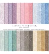 MXCOIRTP Scrapbook Paper 12x12 IN, 24 Sheets/24 Designs Double-Sided Textured Decorative Craft Pa...