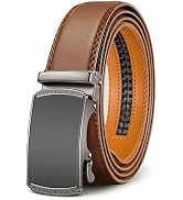 BULLIANT Men's Belt,Slide Ratchet Belt For Gift Men Dress Pant Shirt Oxfords,Trim To Fit