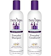 Fairy Tales Daily Cleanse Everyday Kids Shampoo + Conditioner set - Gentle Natural Defining, Tang...