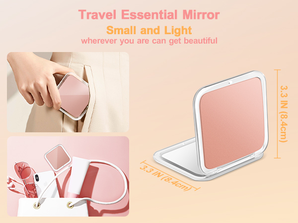 travel magnifying mirror, travel makeup mirror