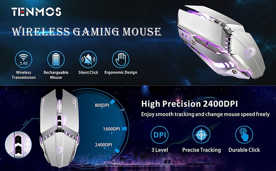 wireless gaming mouse