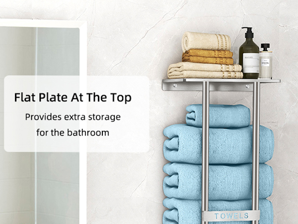 Bathroom Towel Storage Rack