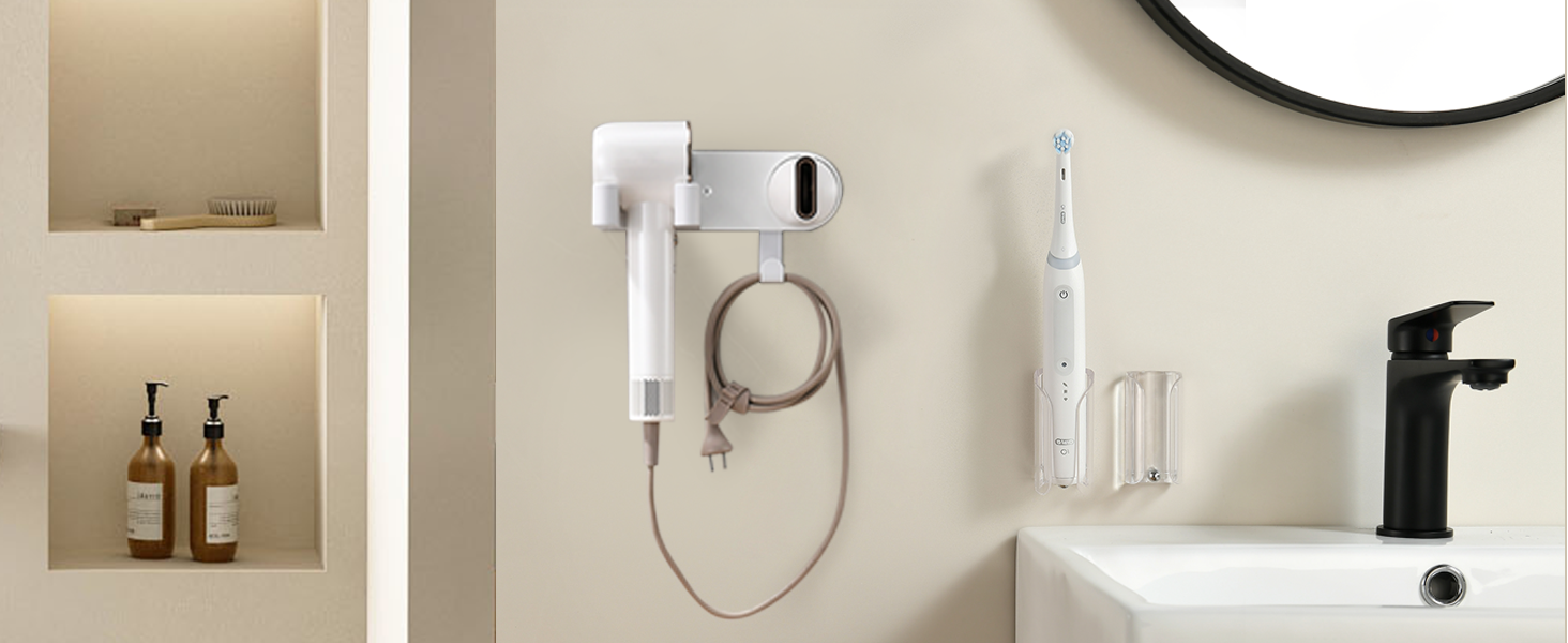 Introducing the hair dryer holder