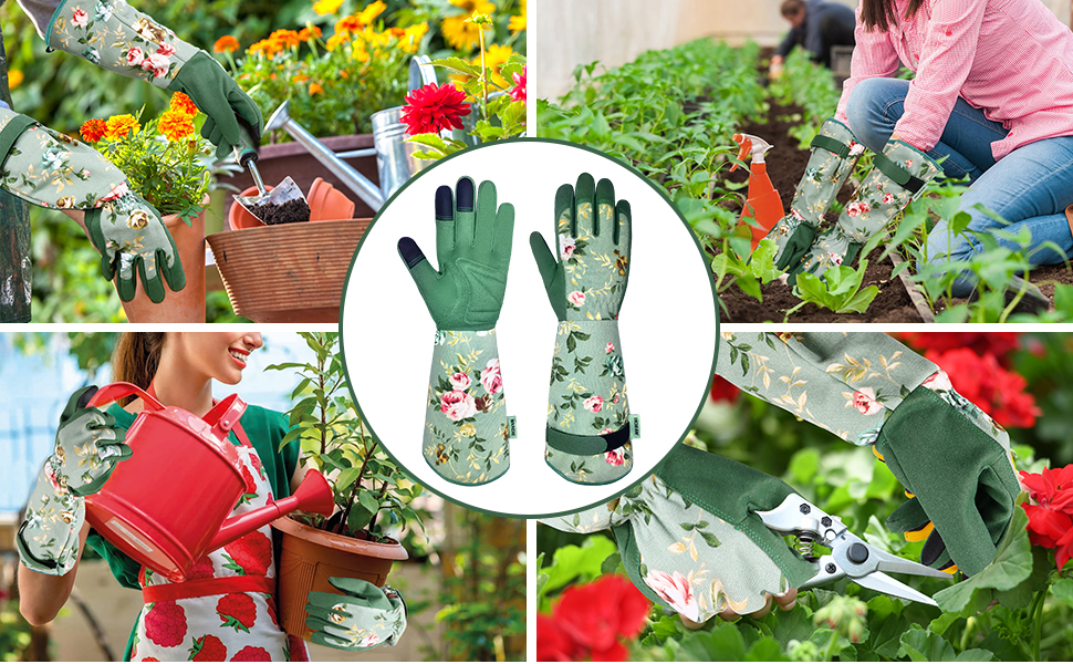 womens gardening gloves womens garden gloves garden gloves women long gardening gloves