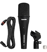 Superlux Professional Dynamic Vocal Microphone Wired for Singing, Premium Directional Sound Captu...