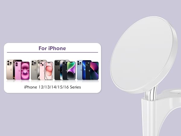 magsafe charger stand 3 in 1 charging station apple wireless iphone 16 15 14 13 12 watch airpods