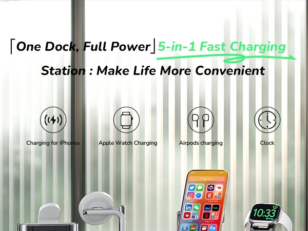 apple wireless charging station