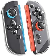 FUNDIARY Transparent Joycon Grip Case Protector for Nintendo Switch 2 Controller, [Ergonomic Desi...