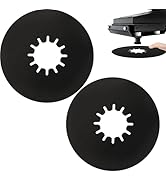 TonGass (2 Pack, Black) 5th Wheel Hitch Lube Plate 10in RV Camper Trailer Fifth Wheel Plate Wheel...