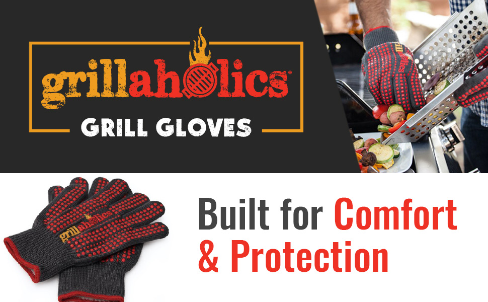 Grillaholics Grill Gloves