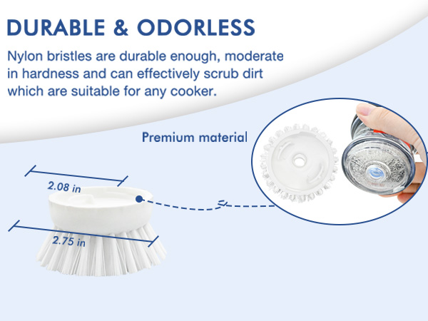 oxo dish brush refill head