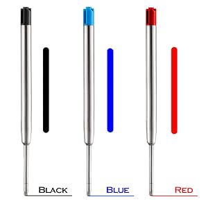 You will choose 3 colors,red or blue or black