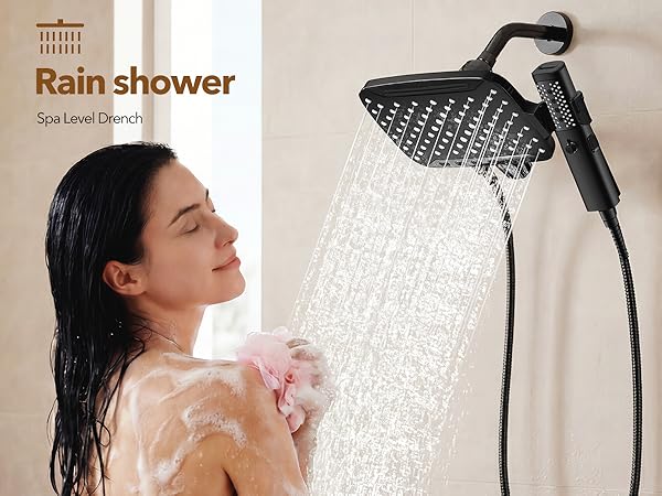 rainfall shower head