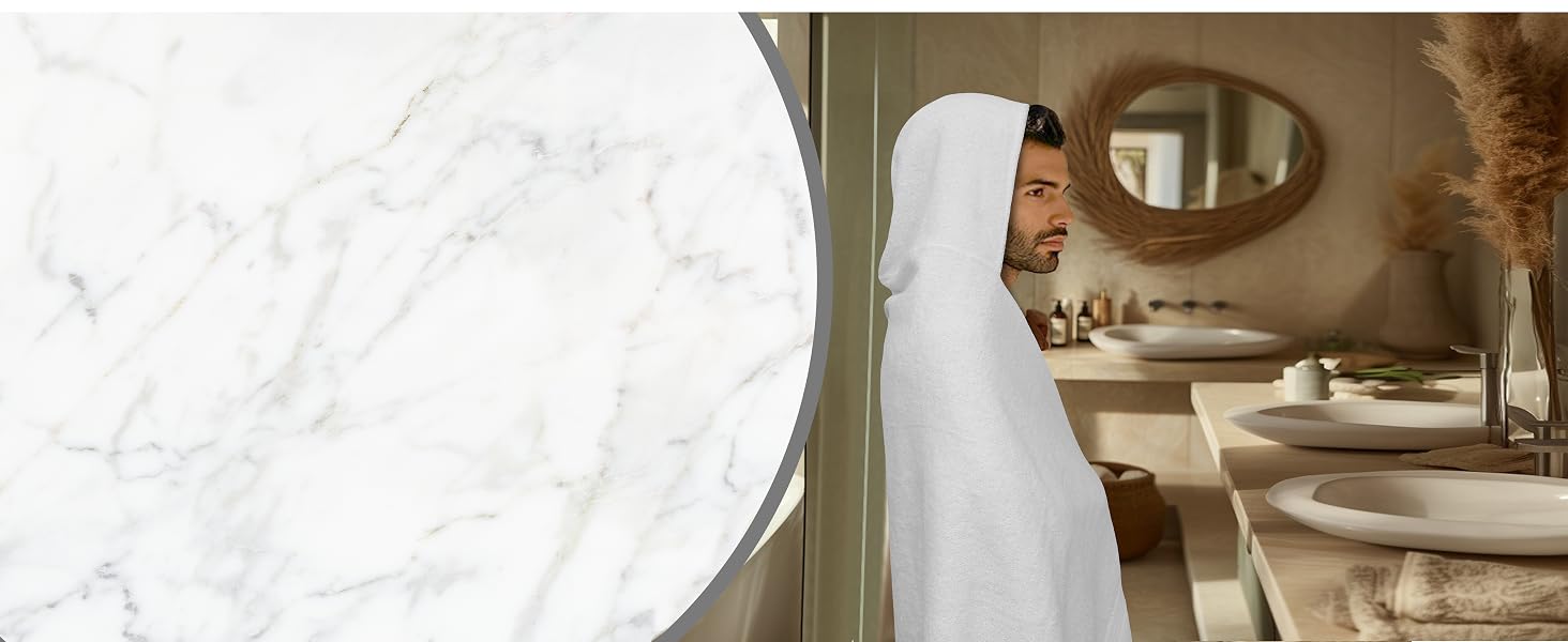 Ultra soft hooded towel
