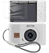 Tedubax Silicone Case for kodak pixpro C1 Digital Camera with 2PCS Screen Protector and Lanyard -...