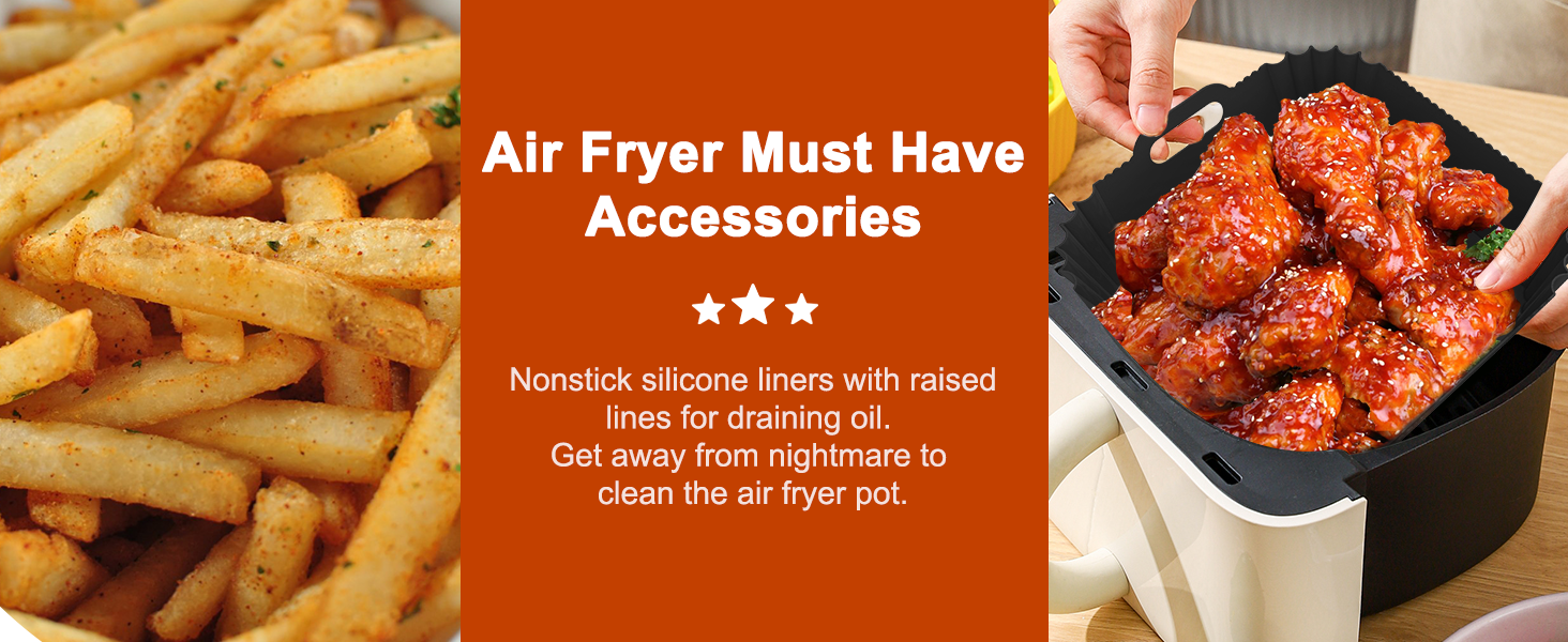 air fryer liner silicone