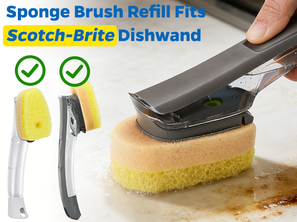 dish wand sponge refills