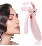 Pinkiou Heated Eyelash Curler for Women,Fast Heat up,Electric Eyelash Curler with Color-Changing ...