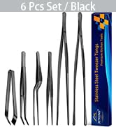 6 pcs cooking tweezers
