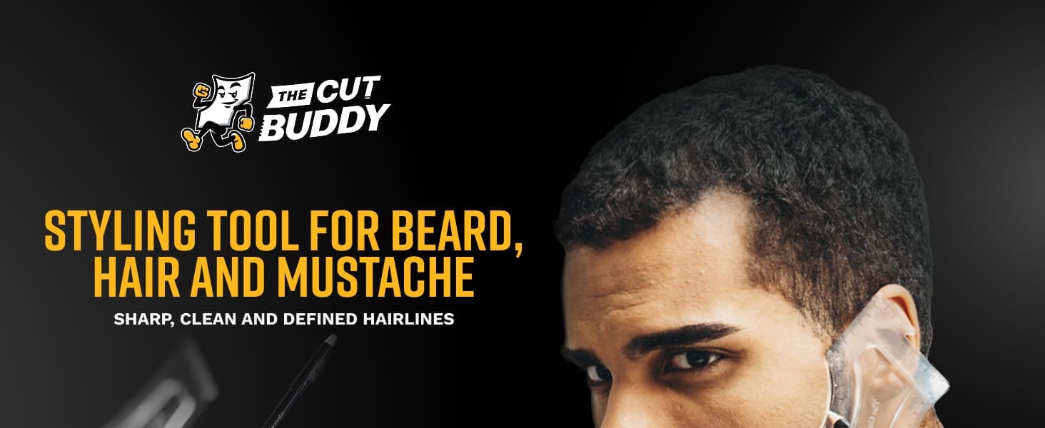 Styling Tool for beard, hair and mustache - Clean, sharp and defined hairlines