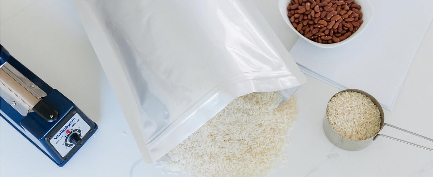 2.5 Gallon Mylar Bags