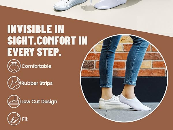 IDEGG no show socks for womens