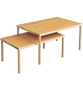 VERTORGAN Cabinet Organizer Shelf, 2-Tier Kitchen Counter Stackable Shelves 11.8 in Bamboo Spice ...