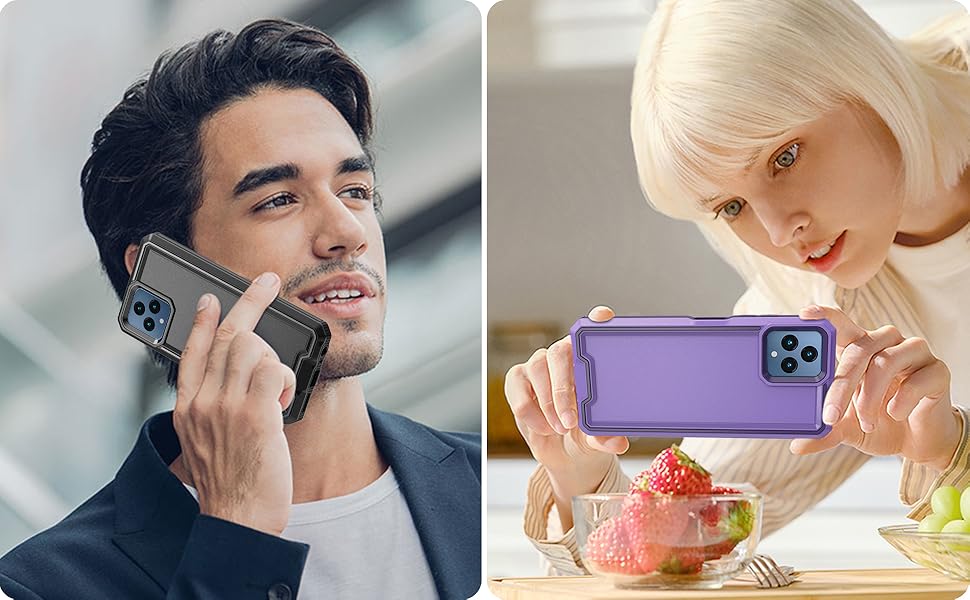 revvl 6 5g case for women and men
