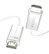 huaham 10K 8K Fiber Optic HDMI Cable 6.6ft, HDMI 2.1 Cable Super Flexible 48Gbps, 8K60Hz & 4K120H...