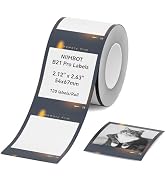 NIIMBOT Photo Labels for B21 Pro/B1 Pro/B2 Pro Label Maker, 2.13'' x 2.64''(54 x 67mm), Thermal P...