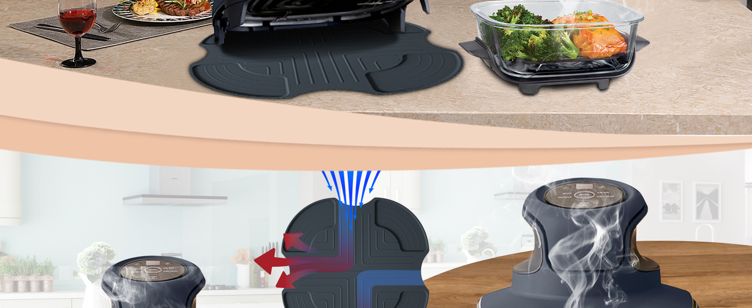 Air Fryer Trivets Silicone for Ninja Crispi